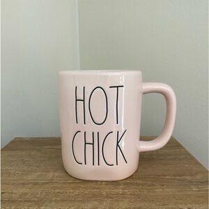 Pink Rae Dunn Hot Chick Mug
